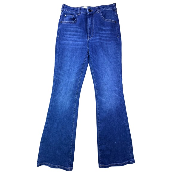Pilcro and the Letterpress Denim - Pilcro and the Letterpress High Rise Boot Cut Jeans Medium Wash Womens Size 30